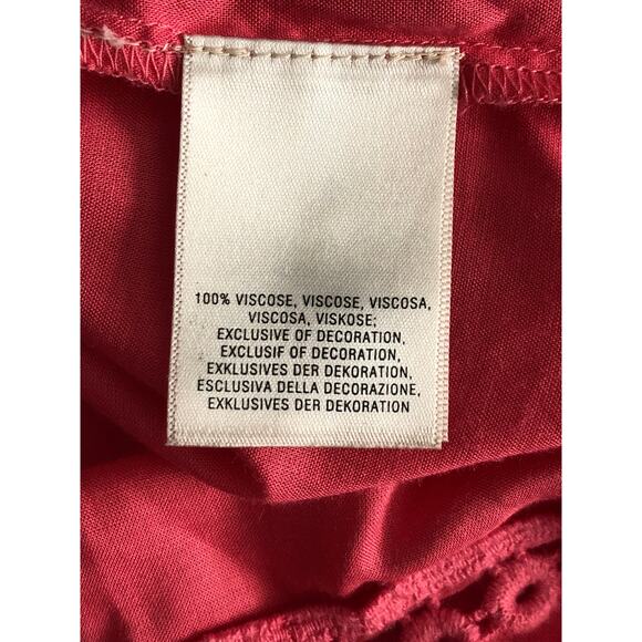 Maeve by Anthropologie Women's Size 0 Mix Print Floral Dress Pink - Picture 9 of 10